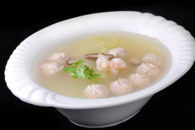 冬瓜丸子汤 Winter Melon & Meatball Soup